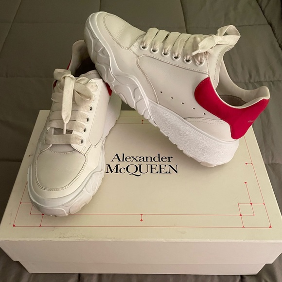 Alexander McQueen women’s court trainers size 7 - Picture 1 of 3